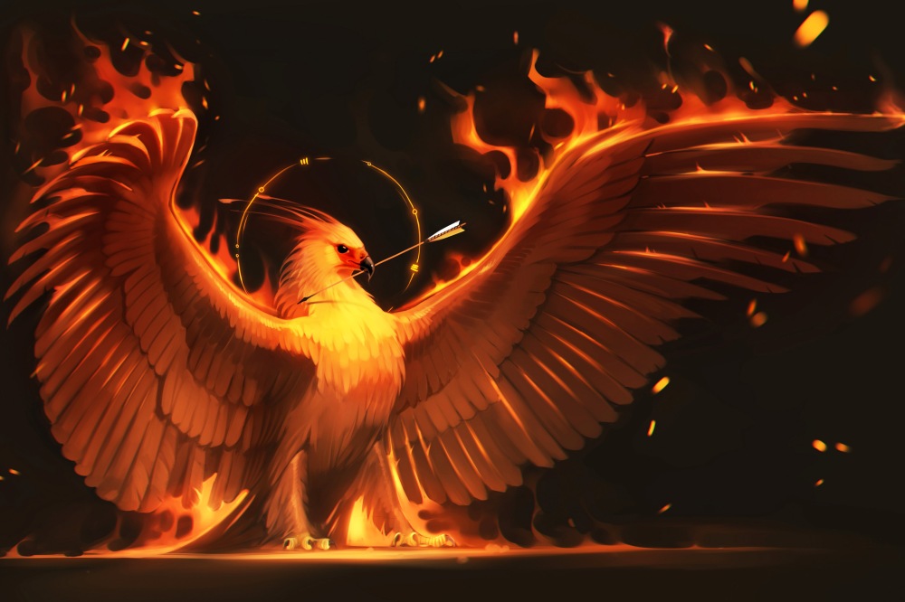 Home-Decoration-font-b-fire-b-font-font-b-arrow-b-font-phoenix-bird-art-wings